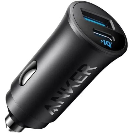 شارژر فندکی فست دو پورت ANKER 30W مدل A2741H11 و تکنولوژی IQ3
