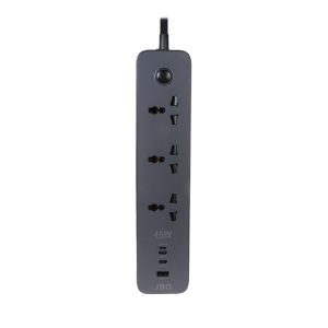 چندراهی برق JBQ مدل Multiple Security J725844 - مشکی (گارانتی یکساله رصاصی)