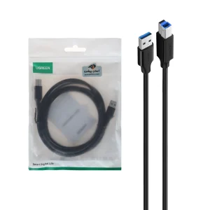 کابل دو متری پرینتر UGREEN USB3.0 مدل US210 - مشکی(10372)
