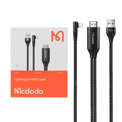 کابل تبدیل 2 متری Mcdodo Lightning To HDMI مدل CA-6400 - مشکی (گارانتی متین)